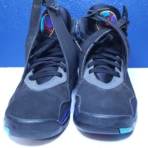 Nike Air Jordan 8 VIII Retro Aqua Black Size 5.5Y GS 305368 025 NO BOX